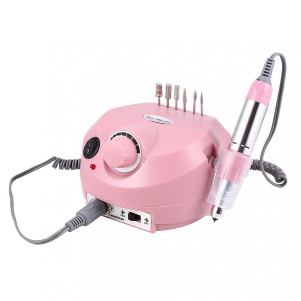 GagaFast Professional Electric Nail Drill Manicure Pedicure Tool - Pink