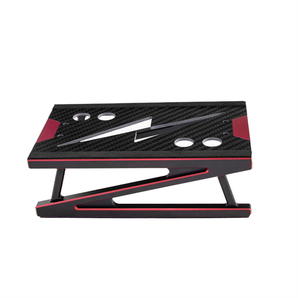 Repair Station Work Stand For 1/8 1/10 Rc Car Red