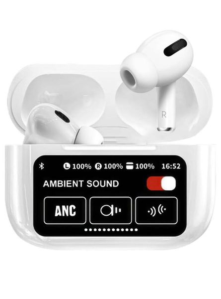Wireless Bluetooth Earbuds with Smart Touchscreen Case