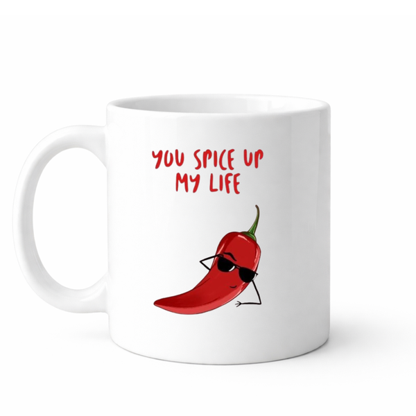 You spice up my life - Valentines - Relationship mug
