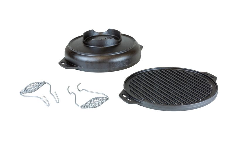 Lodge Cook-It-All 35.56 cm 5 Cooking Configurations with Bail Hooks