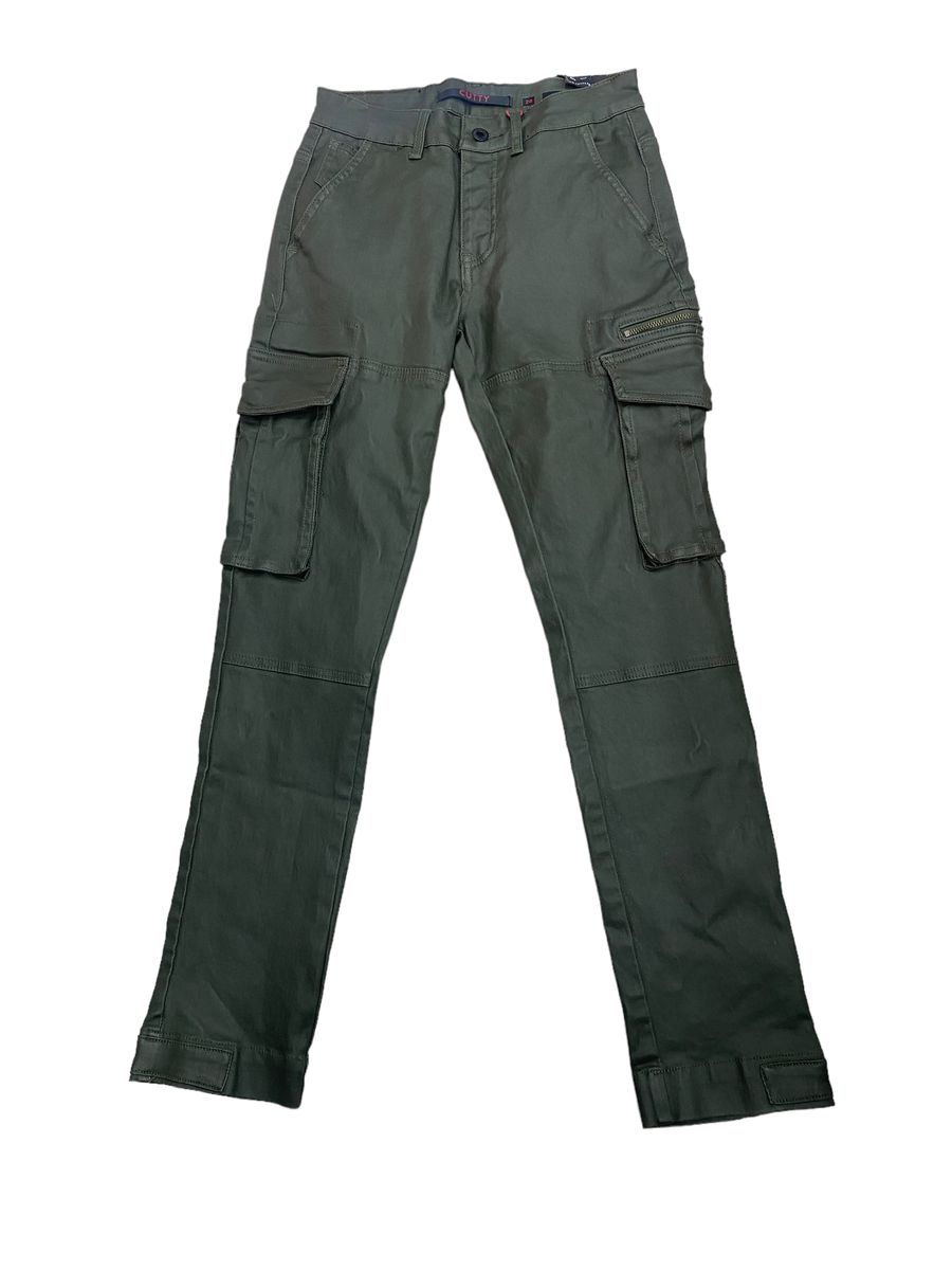 Cutty Wezz Fatigue Olive Wax Cargo Jeans Shop Today. Get it