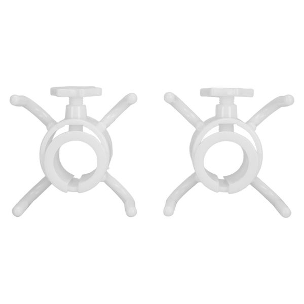 2 Pieces White Umbrella Hanging Hooks image