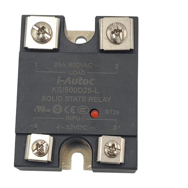 KSI600D25-L 25A SSR 600VAC 4-32VDC Control Zero Cross LED