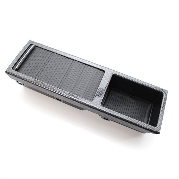Center Console Storage Trays Replacement for Carbon Compatible with Bmw