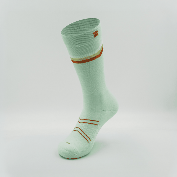 Gilnokie Tilt 2.0 - Pinstripe - Crew Height Sock