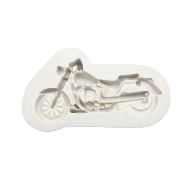 Motorcycle Silicone Mould Fondant Chocolate Mould Clay Candy Molds Candy
