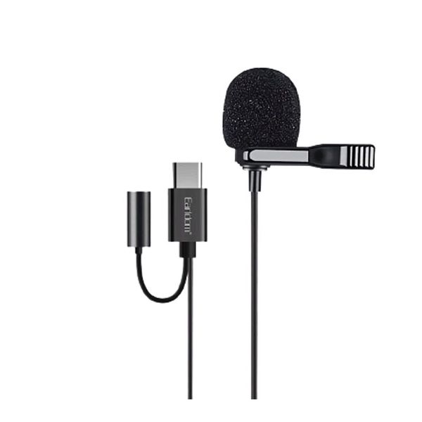 2M Type -C Mini Microphone With 3.5mm And Clip-ET-E39