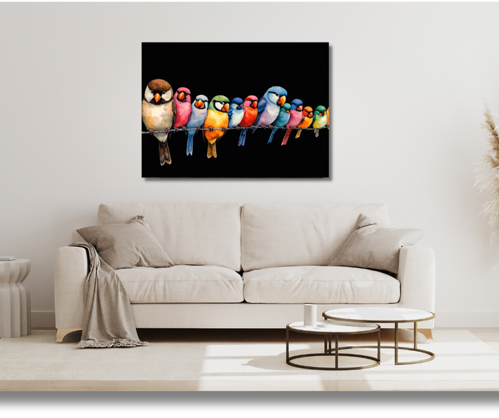 Canvas Wall Art Home Decor - Standing On Business