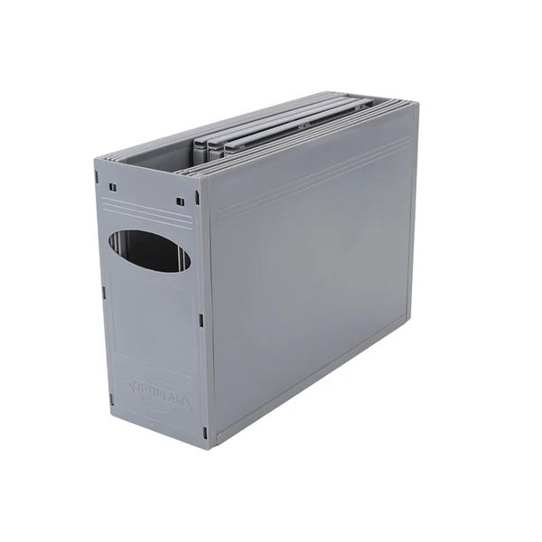 Optiplan Plastic Container Flat Packed (Pack 5)