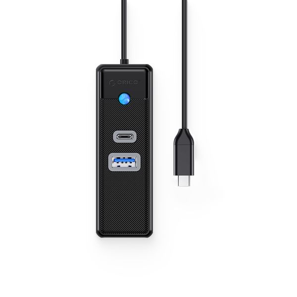 Orico 3 Port USB 3.0, Type-C &amp; Gigabit LAN Hub
