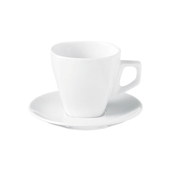 Fortis Prima White Espresso Saucer 24 Pieces
