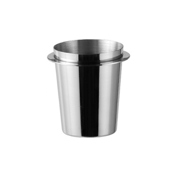 Silver 58Mm Coffee Dosing Cup Stainless Steel Coffee Cup
