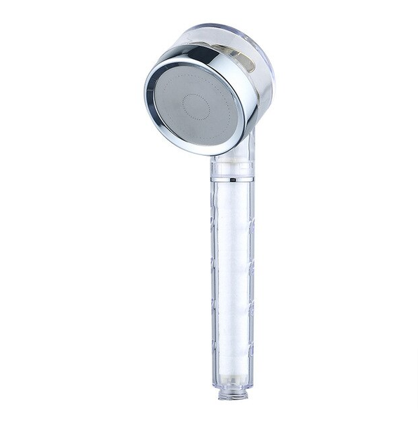 Portable Transparent Color Changing LED Shower Head AB-J325