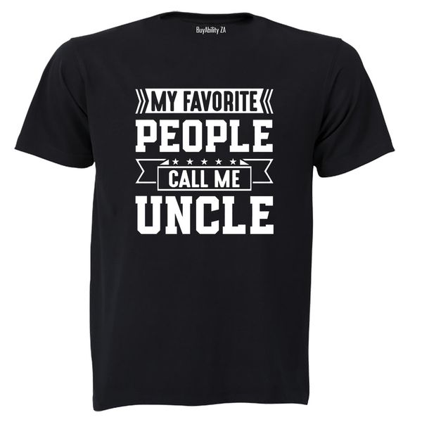 Call Me Uncle - Adults - T-Shirt