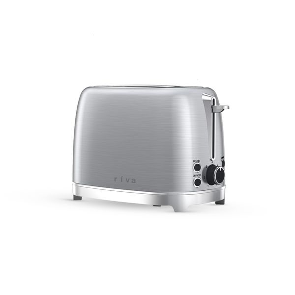 ríva Stainless Steel 2-slice Toaster - Brushed