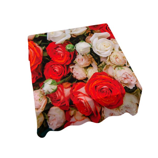 Delightful and Serene Square Tablecloth