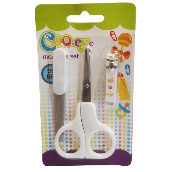 Cooey - Baby's Manicure Set - 3 Pieces