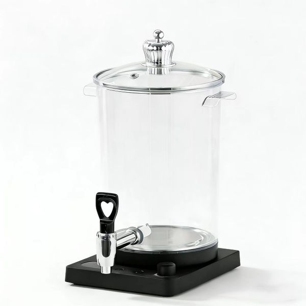 4-Liter Kettle with Rotary Temperature Control 304 Stainless Steel