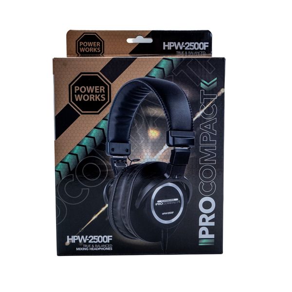 Powerworks HPW-2500F Multipurpose Headphone Closed Back