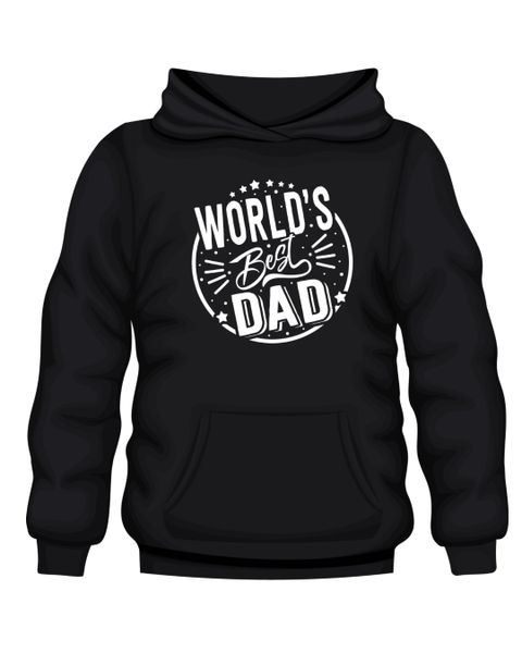 Black Hoodie - Large - Printed - Best Dad4