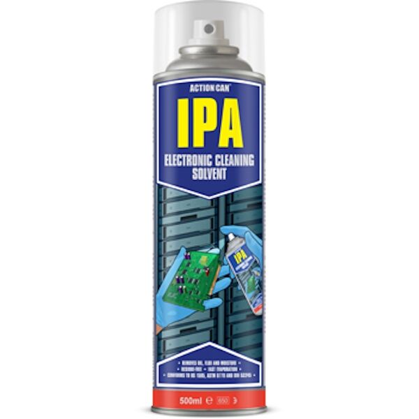 Action Can Alcohol Cleaning Solvent I.P.A 500Ml