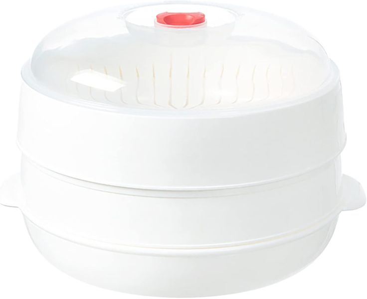 Microwave Vegetable Steamer, Microwave Steamer for Vegetables (2 - Layer)