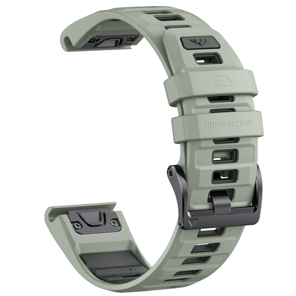 2-Tone Volt 26mm QuickFit Watch Strap Compatible With Garmin Fenix 8(51mm)