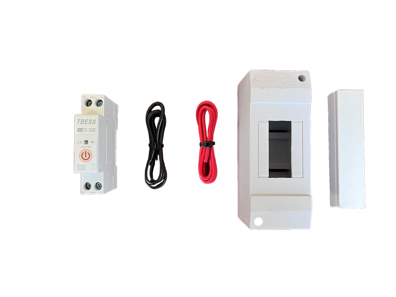 Wifi Geyser Timer Switch + Connectors + Mini DB Box