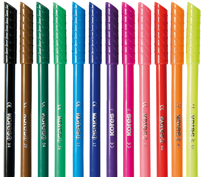 Kores Korello Standard Felt tip pens set of 12