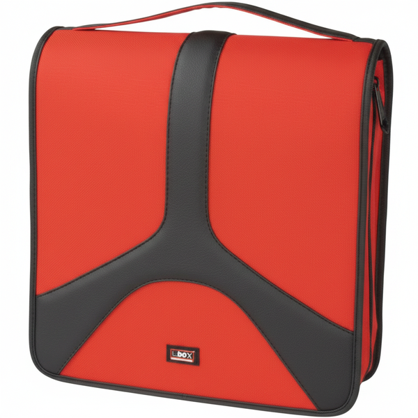 E-Box 240 CD Holder - Black, Durable Storage Case for CDs