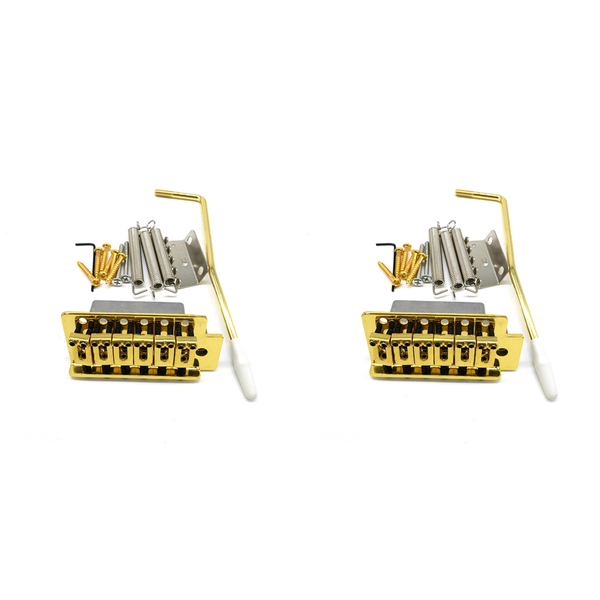 Gold Guitar Tremolo Bridge Arm Springs with Boat Jack Socket Set