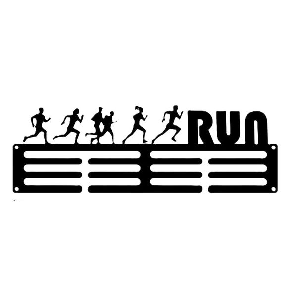 Wall Mounted Medal Hanger Displaying Rack for Sport Race Runner , gift