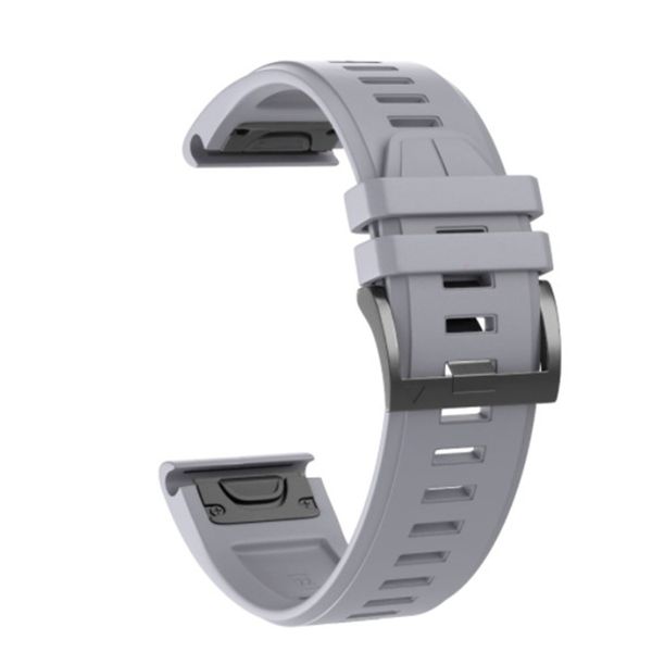 FocusFit Garmin Fenix 5/6/7 Forerunner 955 22mm Quick Fit Silicone Strap