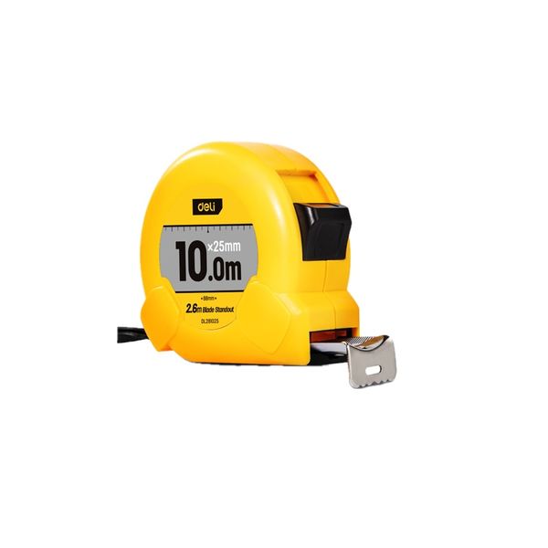 Deli Steel Tape Measure 10mx25mm