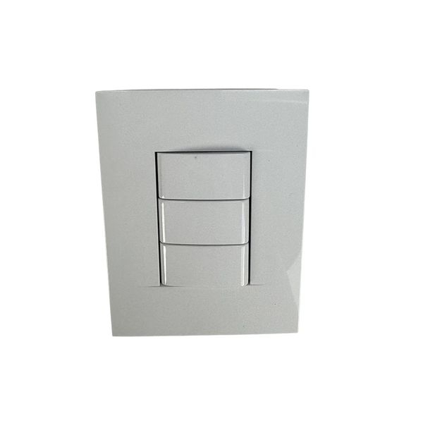 ACDC - Gewiss Chorus GEO 3 Lever 1P 16A Kit (White)