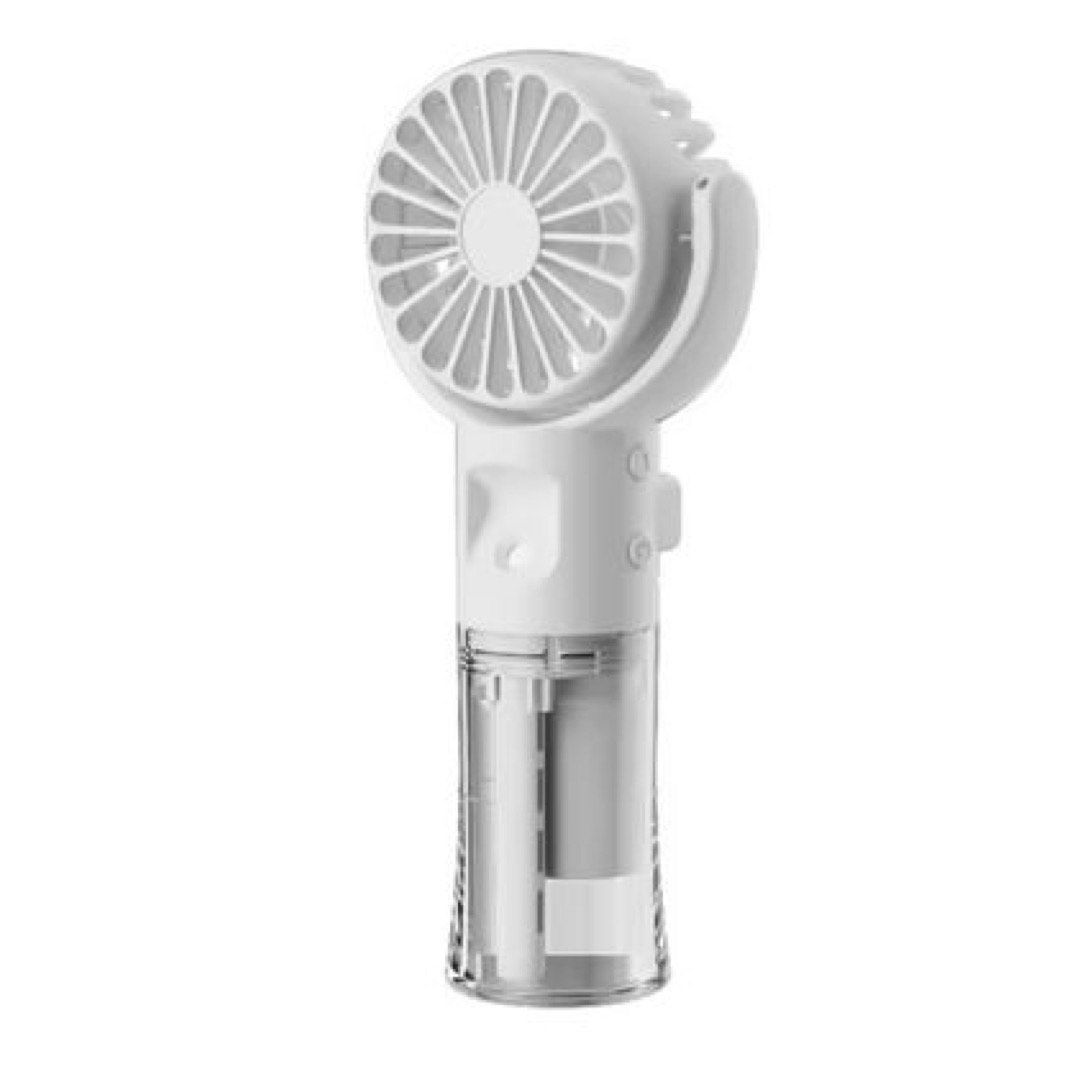F4 Mini Handheld Misting Fan - White