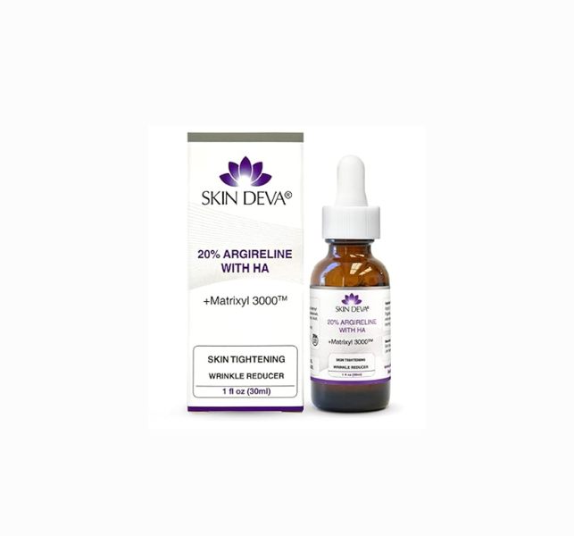 SKINDEVA 20% Argireline Serum with Matrixyl 3000 Pure Hyaluronic Acid Serum