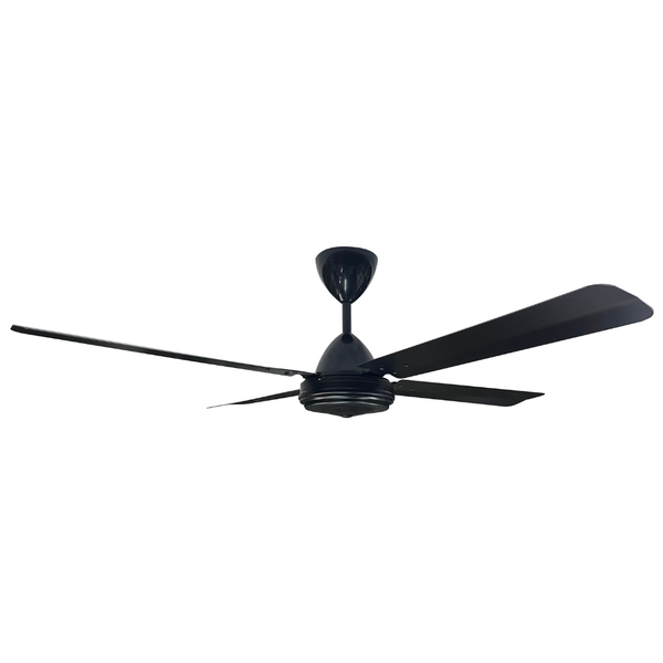 High Breeze Ceiling Fan White 4x1200mm Aluminium blades White +Reg1F