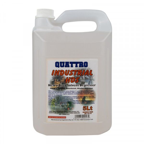 Quattro Degreaser Industrial HDS Cleaner - 5 Litre