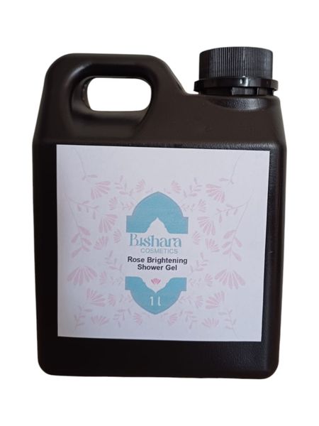 1L Bishara Cosmetics Rose Brightening Shower Gel