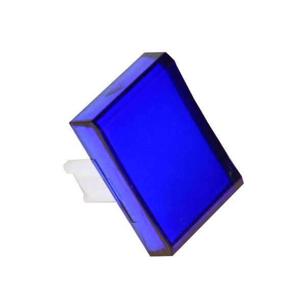 Rectangular Lens Blue image