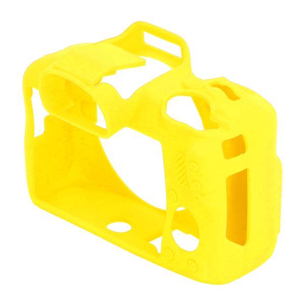 R100 Camera Case, Soft Silicone Protective Cover Full Body Yellow