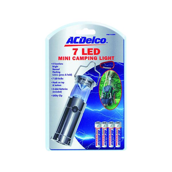 ACDC - 7 LED Camping Lantern (Without 4xAAA Batteries)