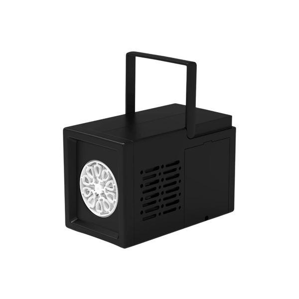 Portable Mini Automatic Bubble Making Machine - Black