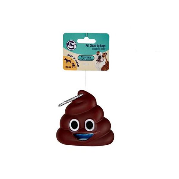 Pet Dog Clean Up Holder And 15 Clean Up Bags (1 Individual)
