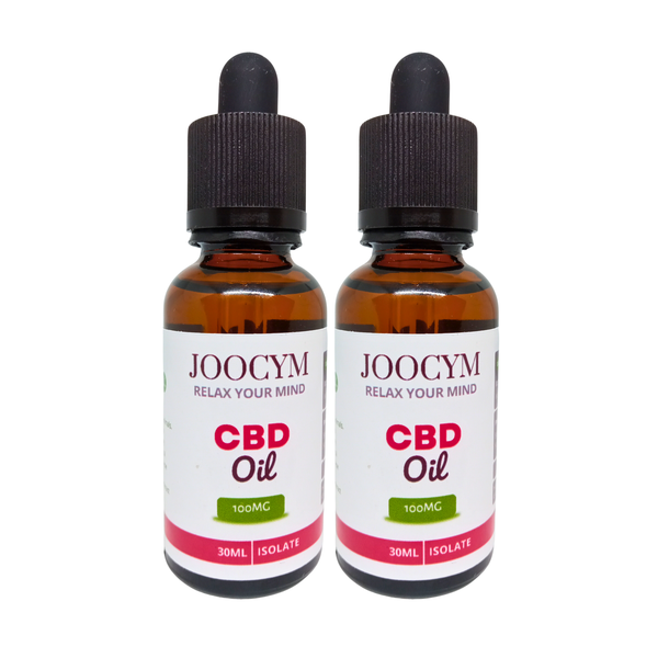 JOOCYM 100mg CBD Oil (Isolate) - 2 Pack