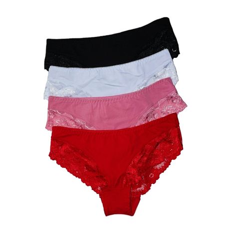 Women's Cotton Underwear Soft Breathable Brieg Ladies Panties - Pack of 4, Shop Today. Get it Tomorrow!