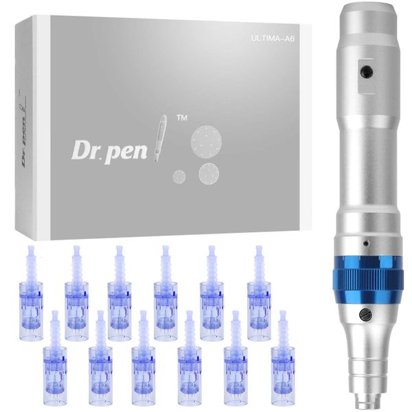 Dr Pen Ultima A6 with 12 x 12pin Needle Cartridges