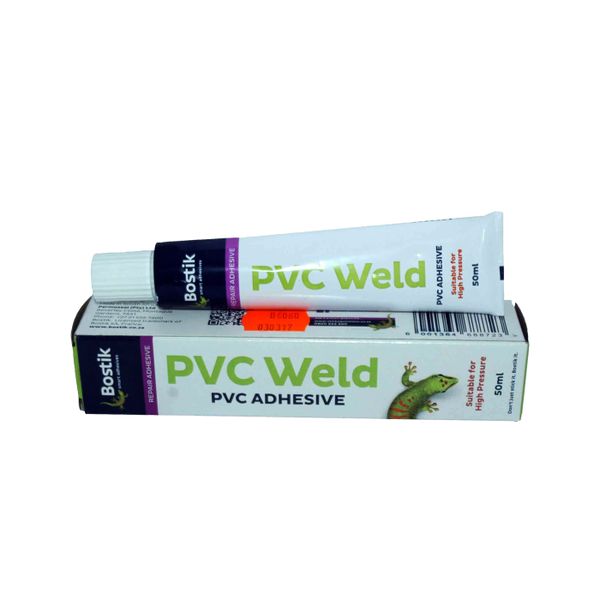 Bostik - Pvc Weld - 50ml - Tubes - H.p. - 3 Pack